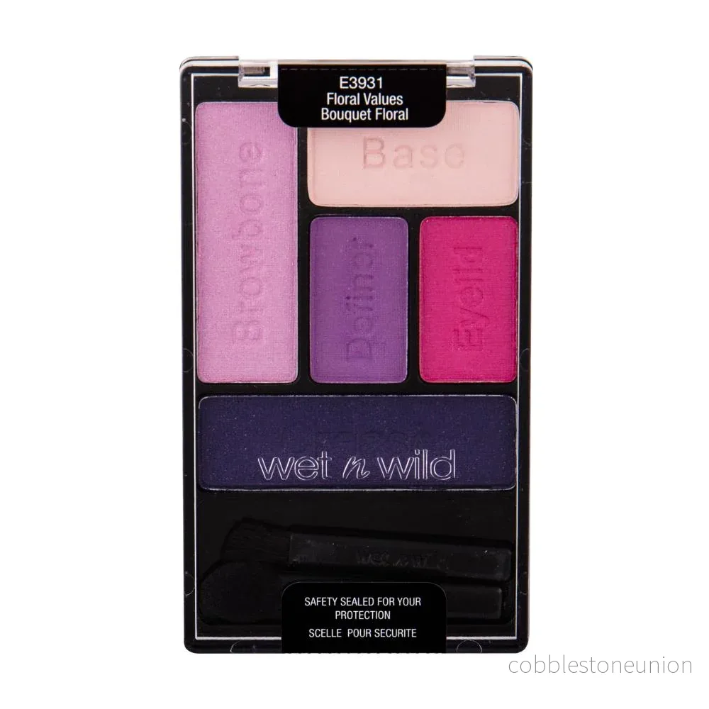 Wet n Wild, Color Icon, Eyeshadow Palette, E3931, Blossom Values, 5 nyanser, 6 g Wet n Wild, Color Icon, Eyeshadow Palette, E3931, Blossom Values, 5 nyanser, 6 g