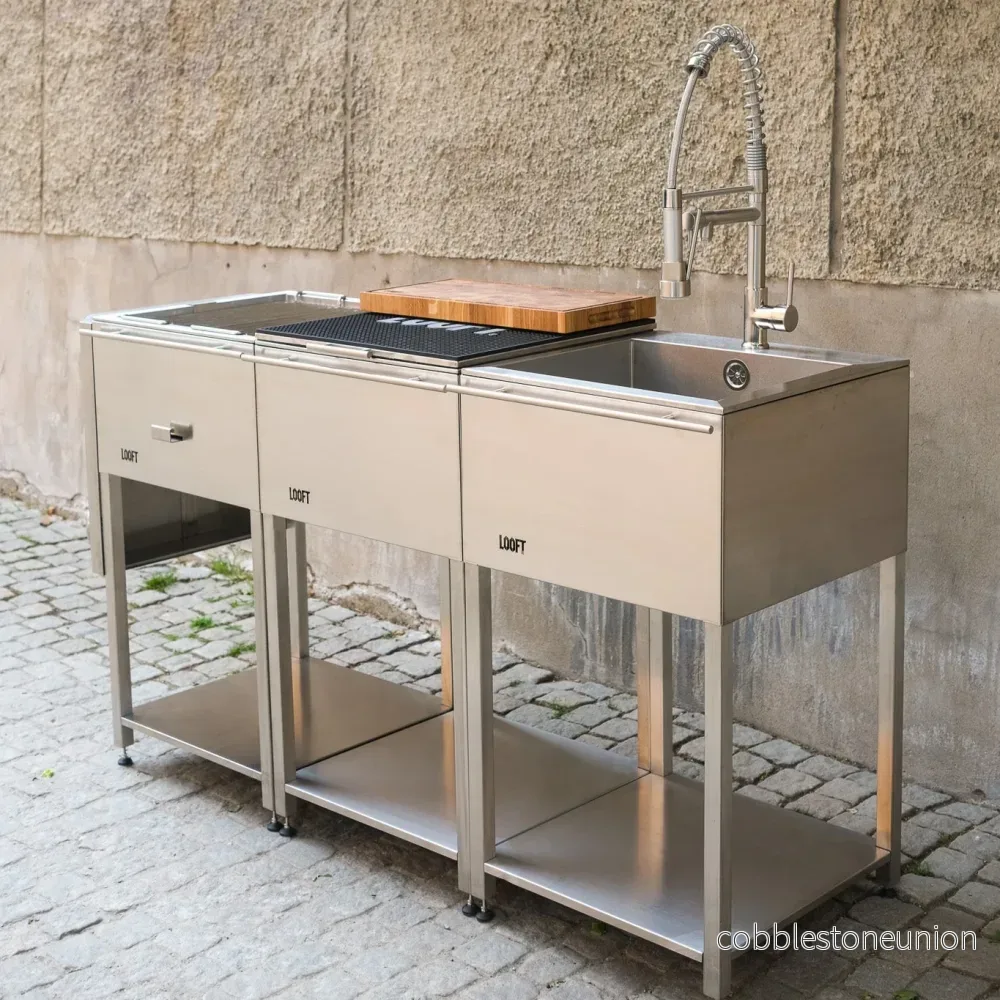 Komplett Utekök med Grill & Diskho - Bild 2
