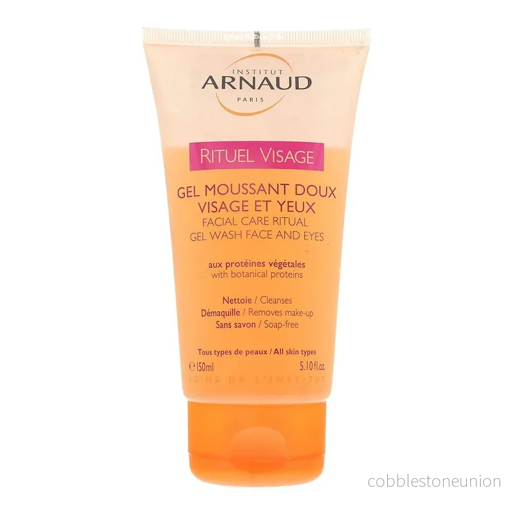 Institut Arnaud, Ansiktsvårdsritual, Renar, Rengöringsgel, För ansikte & ögon, 150 ml