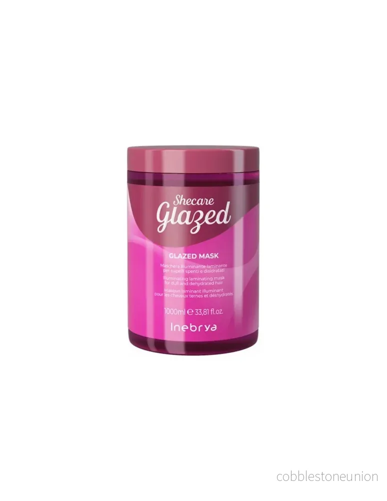 Inebrya, Shecare Glazed, Hair Treatment Cream Mask, Illuminated, 1000 ml Inebrya, Shecare Glazed, Hair Treatment Cream Mask, Illuminated, 1000 ml