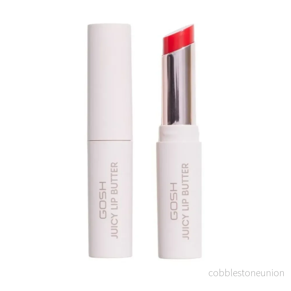 Gosh, Juicy Lip Butter, High-Pigmented, Creamy Lipstick, 004, Burning Heart, 2.8 g