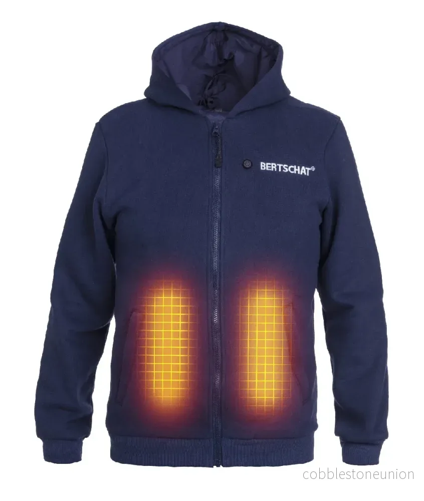 Uppvärmda Hoodie PRO | Herr - Marinblå - Bild 3