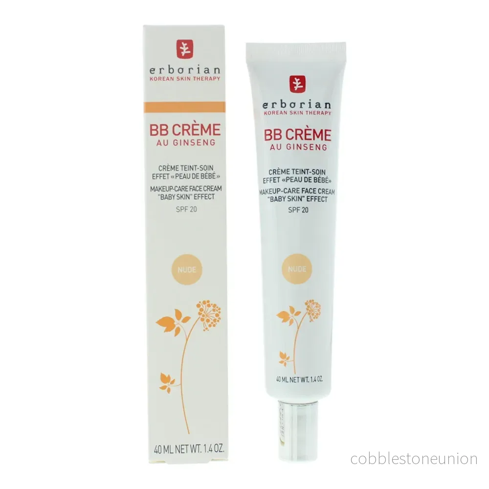 Erborian, B.B Cream, Ginseng, BB-kräm, Naken, SPF 20, 40 ml Erborian, B.B Cream, Ginseng, BB-kräm, Naken, SPF 20, 40 ml