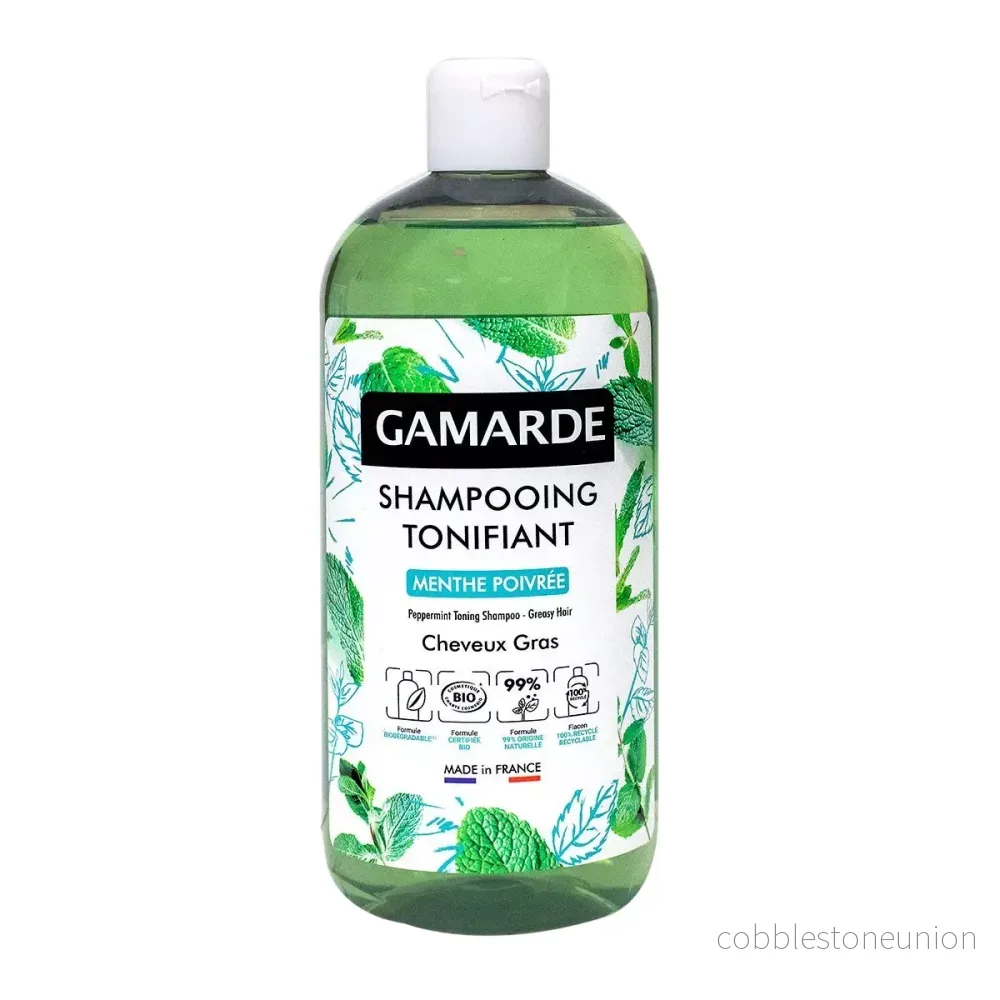 Gamarde, Ekologisk, Mynta, Hårshampo, Stärkande, 500 ml Gamarde, Ekologisk, Mynta, Hårshampo, Stärkande, 500 ml