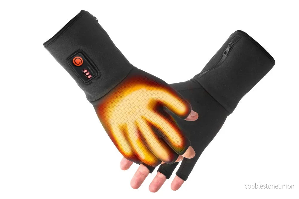Fingerlösa Innerhandskar – Värmehandskar | Jakt & Sport | USB-C - Bild 2