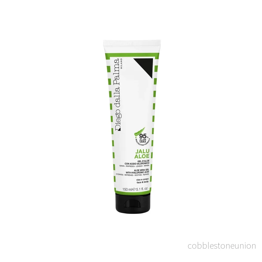 Diego Dalla Palma, Jalu Aloe, Hyaluronsyra, Lugnande, Gel, För ansikte & kropp, 150 ml Diego Dalla Palma, Jalu Aloe, Hyaluronsyra, Lugnande, Gel, För ansikte & kropp, 150 ml