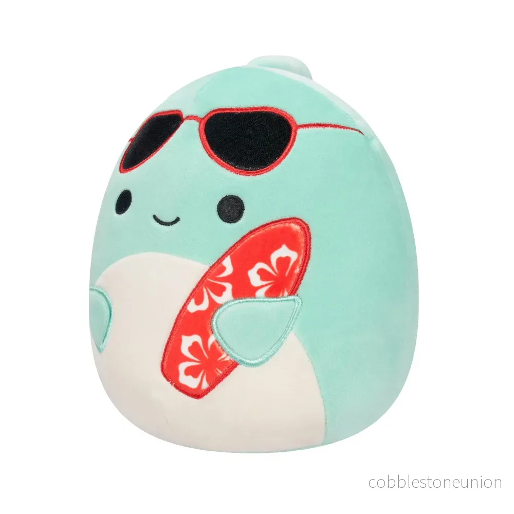 Squishmallow 19 Cm Perry The Dolphin Surfboard - Bild 2