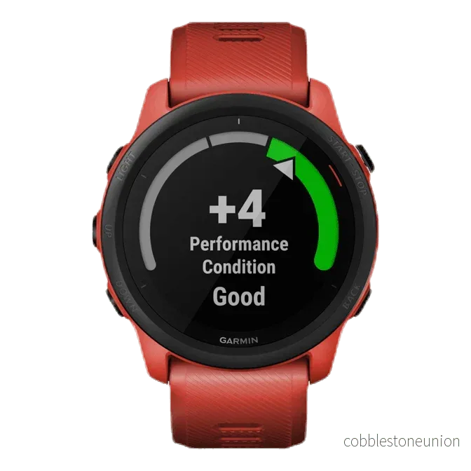 Garmin Forerunner 745 GPS Löparklocka (Röd) – Utmärkt skick - Bild 2
