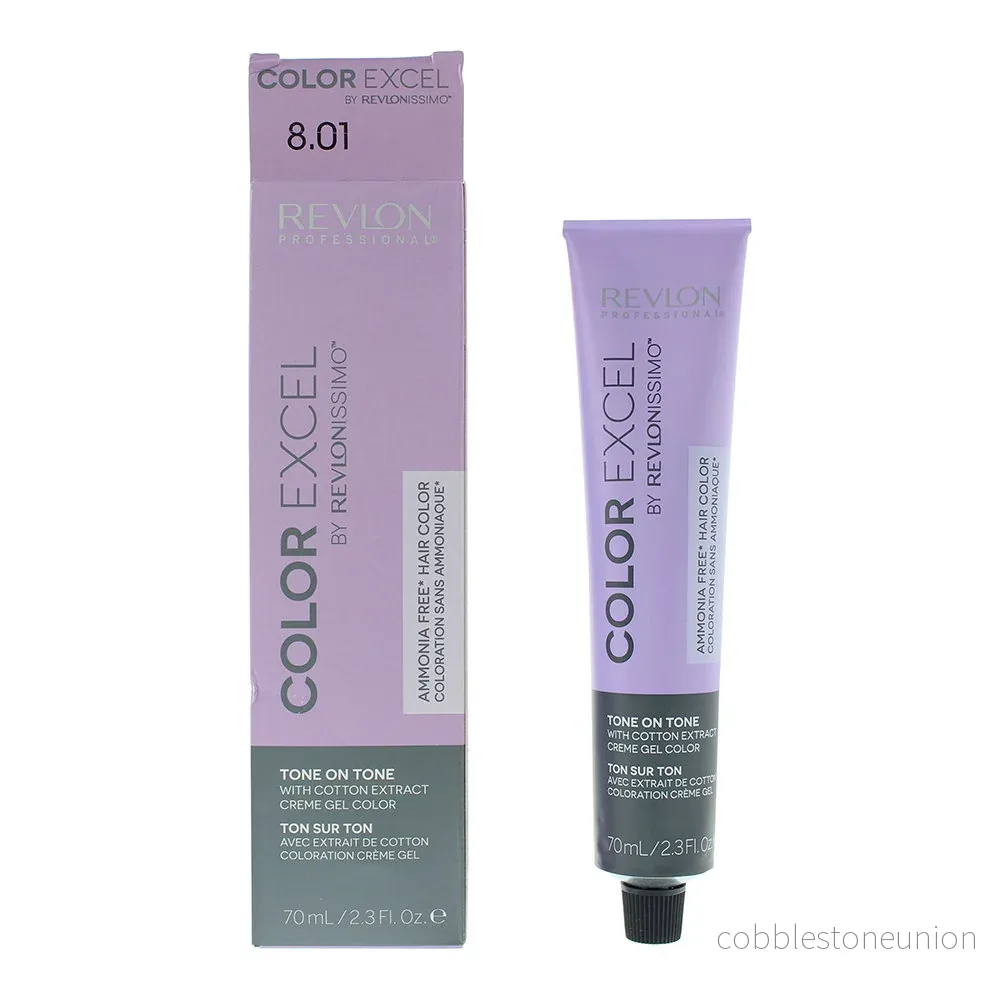 Revlon, Color Excel, Semi-permanent hair color, 8.01 Light Natural Ash Blonde ml