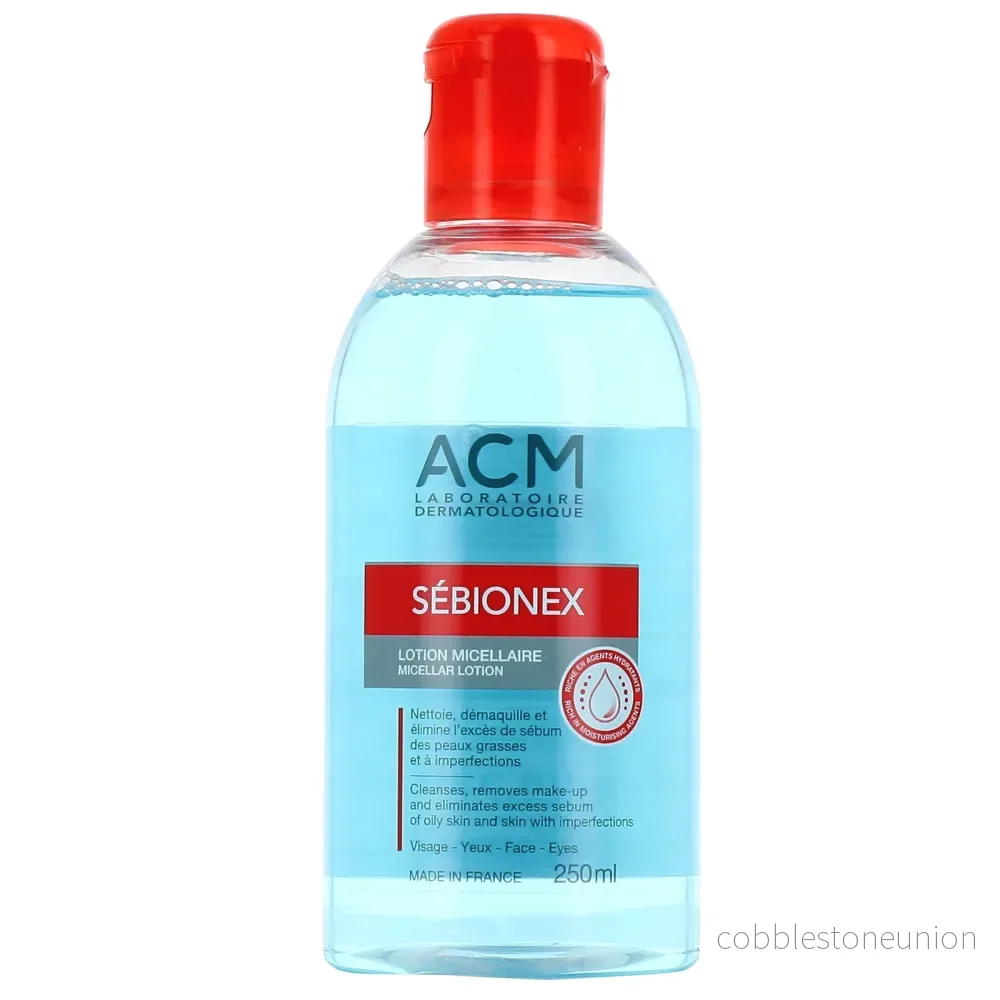 Laboratoire ACM, Sebionex, Rengörande, Micellärt vatten, Alla hudtyper, 250 ml