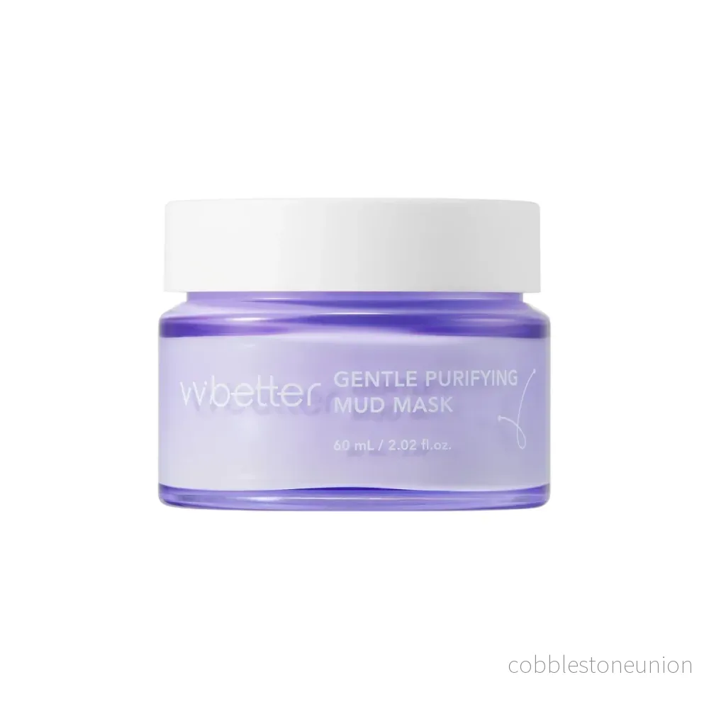VV Better, Gentle, Rengöring och rening, Lermask, Veckovis, Ansikte, 60 ml