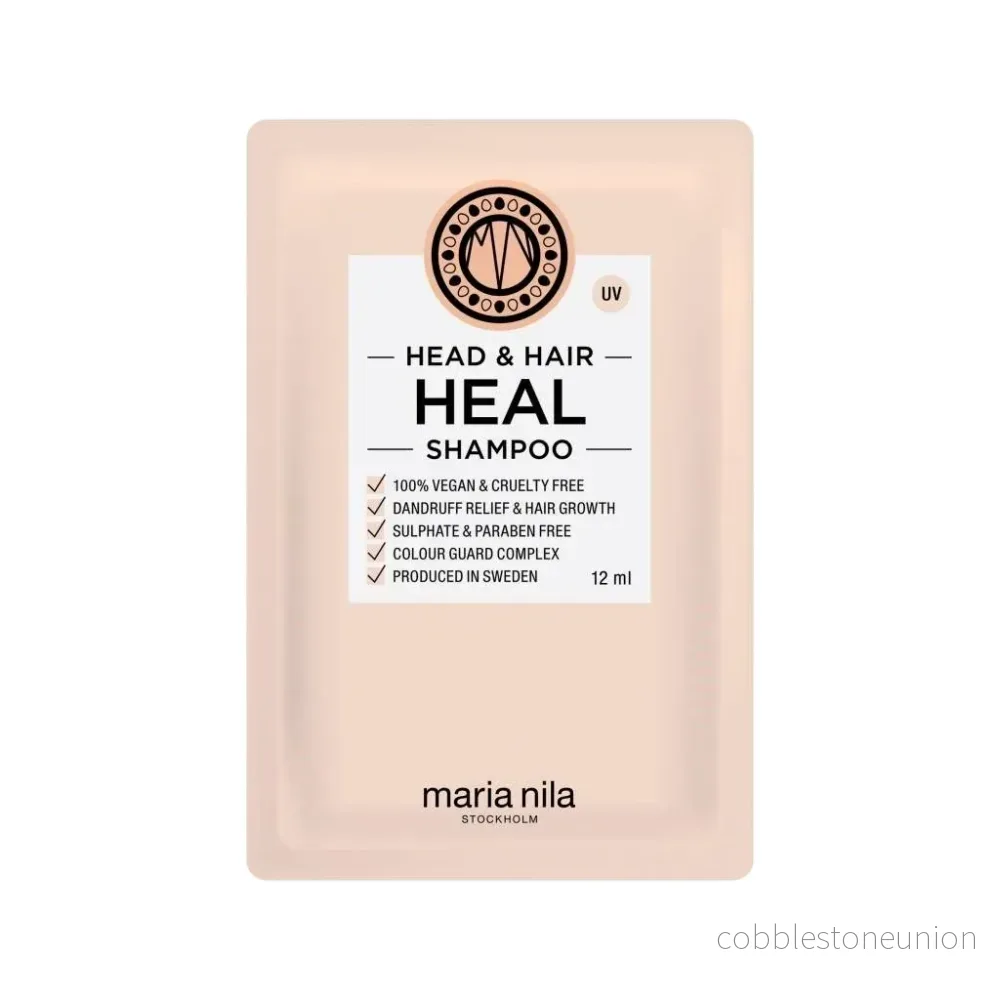 Maria Nila, Head & Hair Heal, Vegan, Hårschampo, Mot mjäll, 12 ml Maria Nila, Head & Hair Heal, Vegan, Hårschampo, Mot mjäll, 12 ml