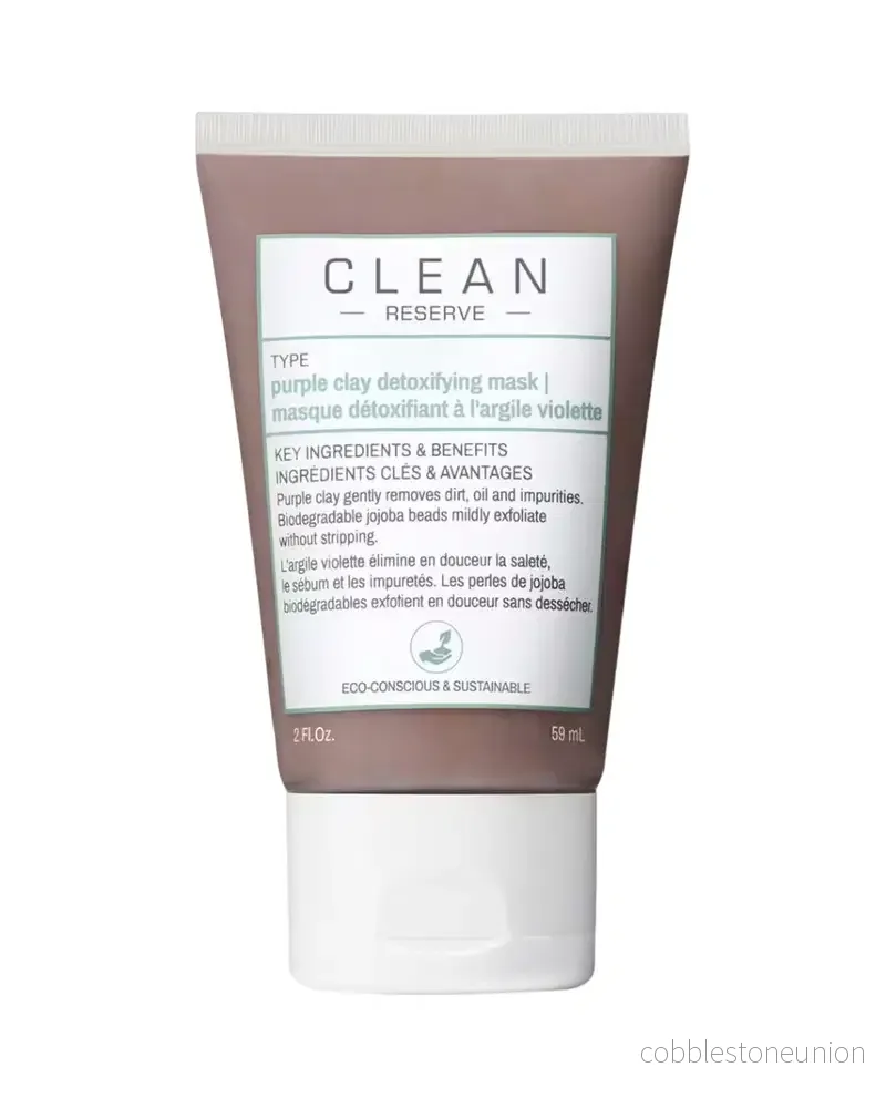 Clean, Reserve – Purple Clay, Detoxifying, Clay Mask, 59 ml Clean, Reserve – Purple Clay, Detoxifying, Clay Mask, 59 ml