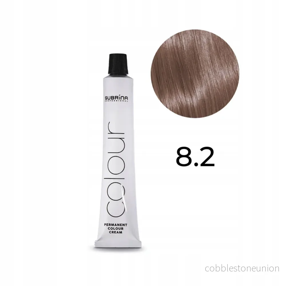 Subrina Professional, Permanent Colour, Permanent hårfärg, 8/2 Ljus pärlblond, 100 ml