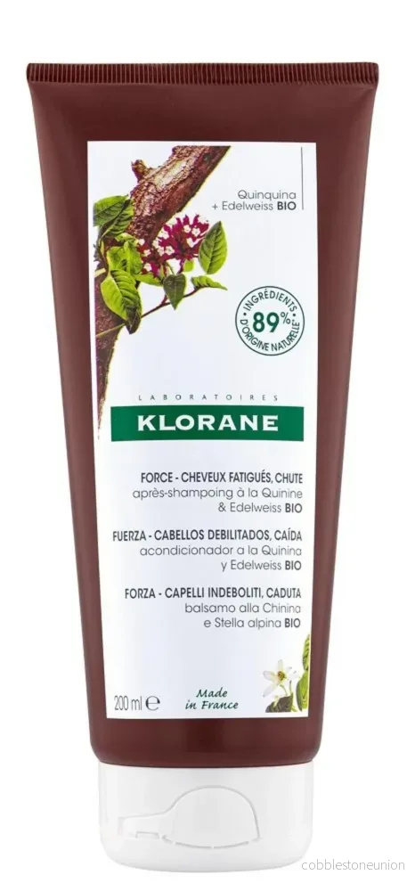Klorane, Klorane, Kinine, Hårbalsam, Stärkande, 200 ml Klorane, Klorane, Kinine, Hårbalsam, Stärkande, 200 ml