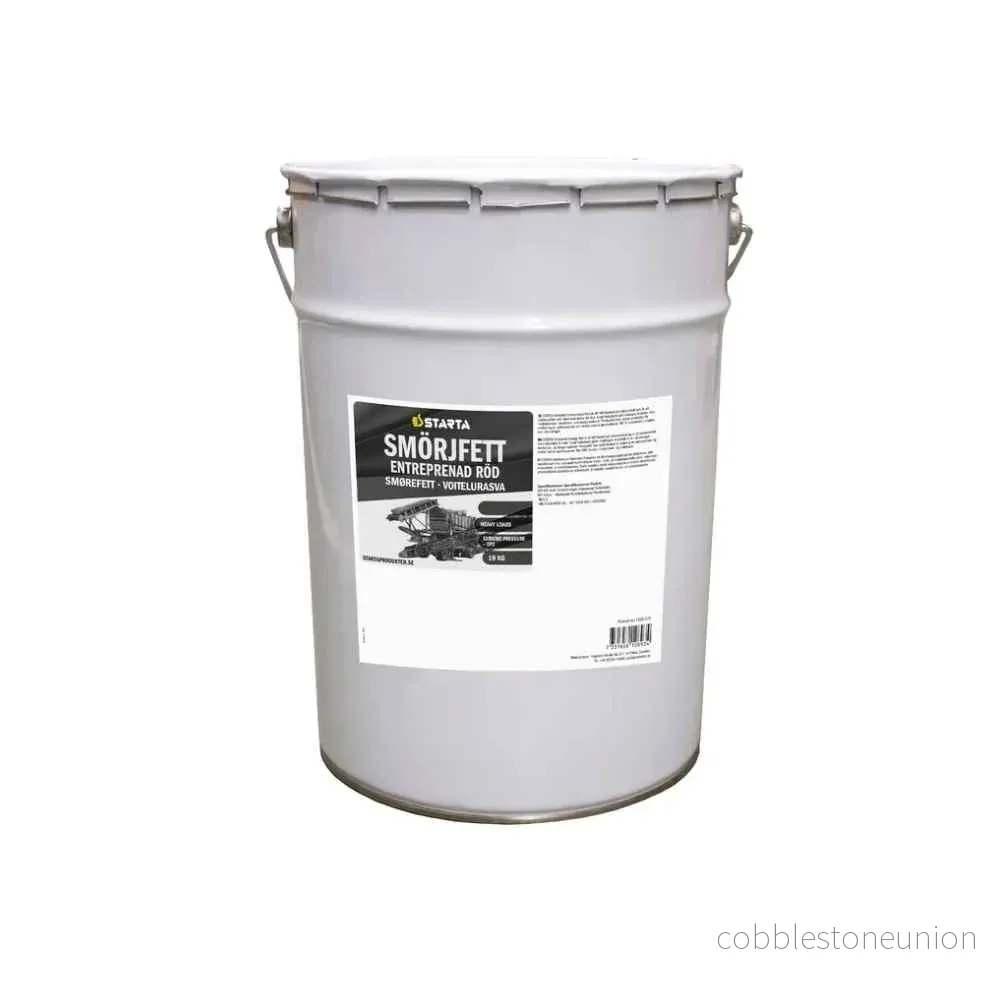 Smörjfett Entreprenad Röd 18kg