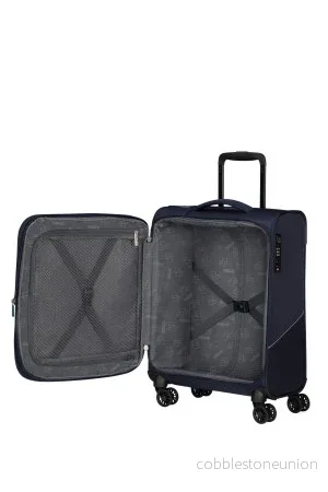 American Tourister Kabinväska Summerride exp 55 cm blå - Bild 3
