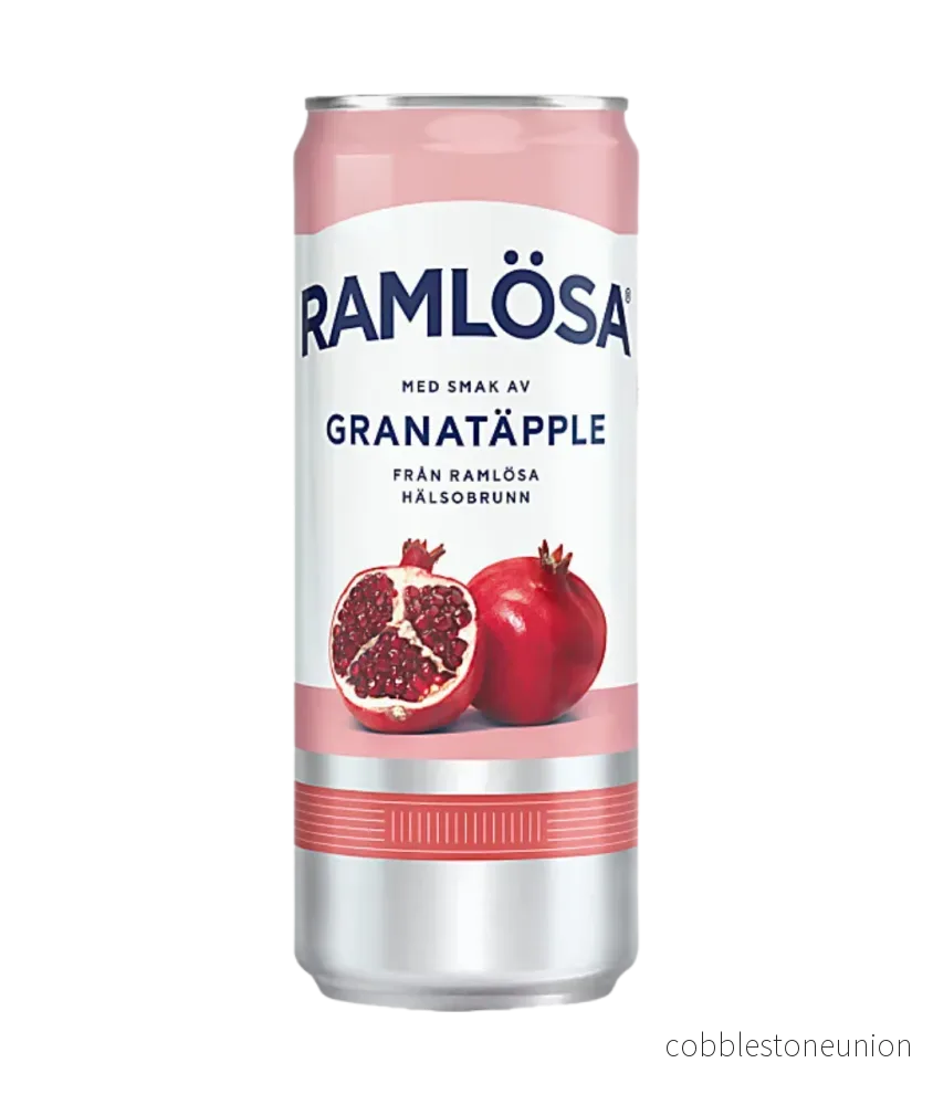Ramlösa Granatäpple 33cl burk 20-pack