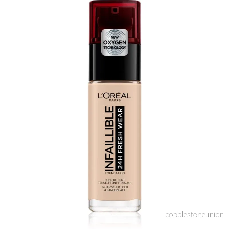 L’Oréal Paris, Infaillible 24H, Flytande foundation, 015, Ljusbeige, SPF 25, 30 ml L’Oréal Paris, Infaillible 24H, Flytande foundation, 015, Ljusbeige, SPF 25, 30 ml
