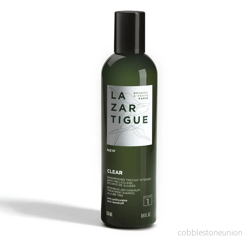 Lazartigue, Clear, Veganskt, Schampo för hårbottenbehandling, Mot mjäll, 250 ml Lazartigue, Clear, Veganskt, Schampo för hårbottenbehandling, Mot mjäll, 250 ml