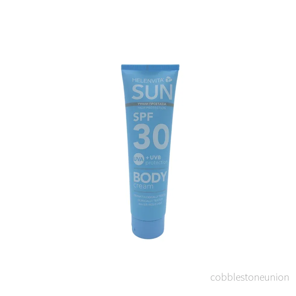 Helenvita, Sun, Återfuktande, UV-skydd, Kroppskräm, Dag, SPF 30, 150 ml
