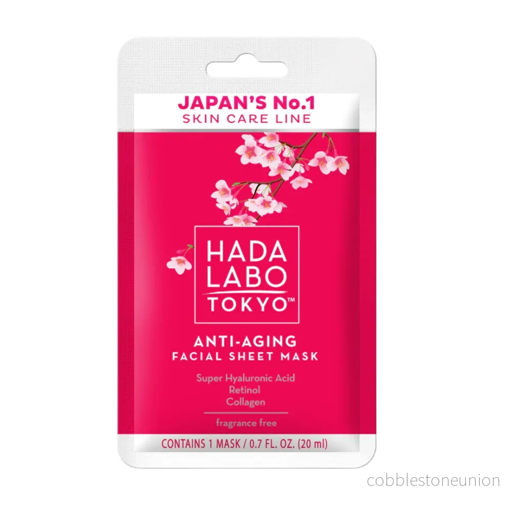 Hada Labo Tokyo, Hada Labo, Hyaluronic Acid and Collagen, Anti-aging, Face Mask, Face, Day, 20 ml Hada Labo Tokyo, Hada Labo, Hyaluronic Acid and Collagen, Anti-aging, Face Mask, Face, Day, 20 ml