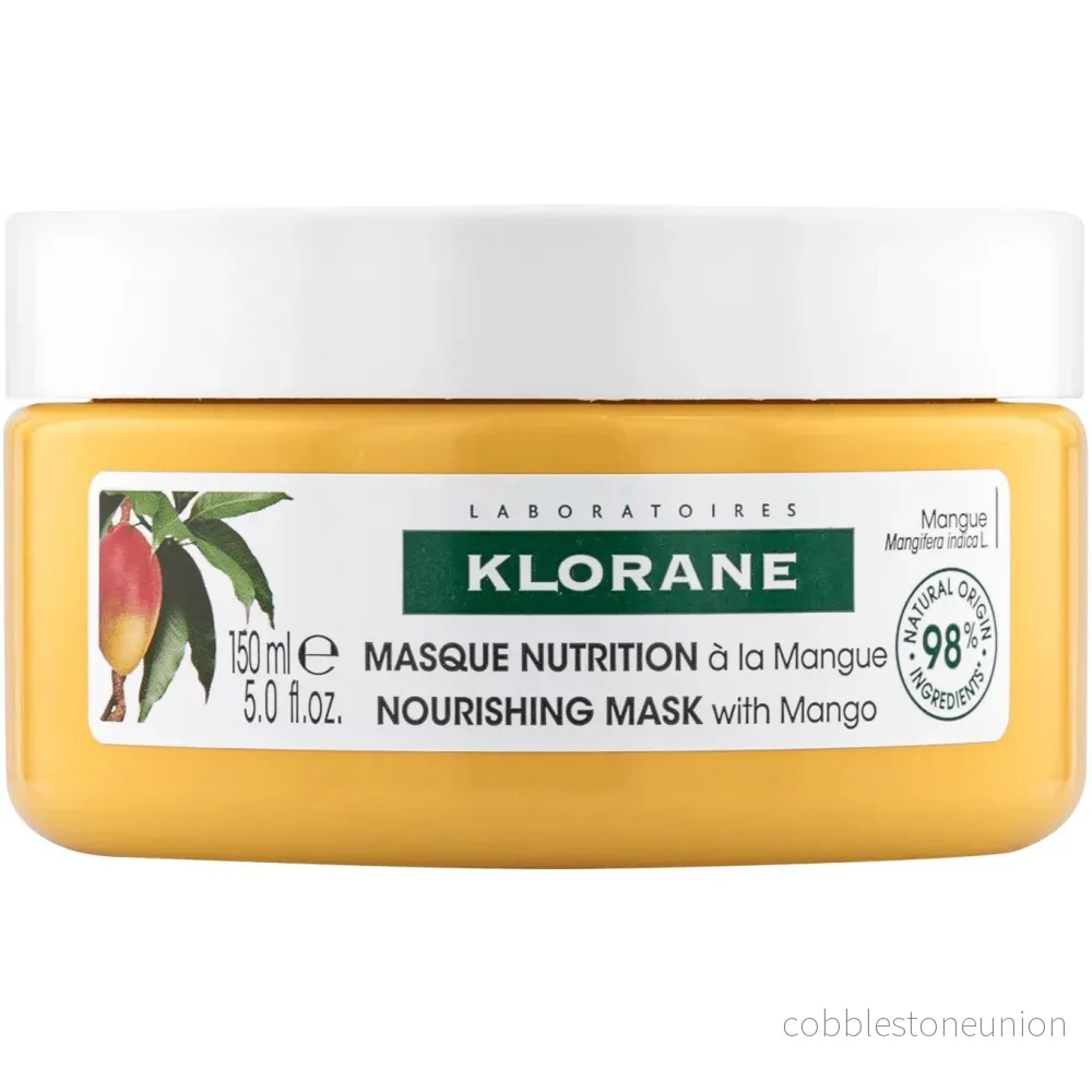 Klorane, Mango Butter Nutrition, Hårinpackning, För näring, 150 ml Klorane, Mango Butter Nutrition, Hårinpackning, För näring, 150 ml