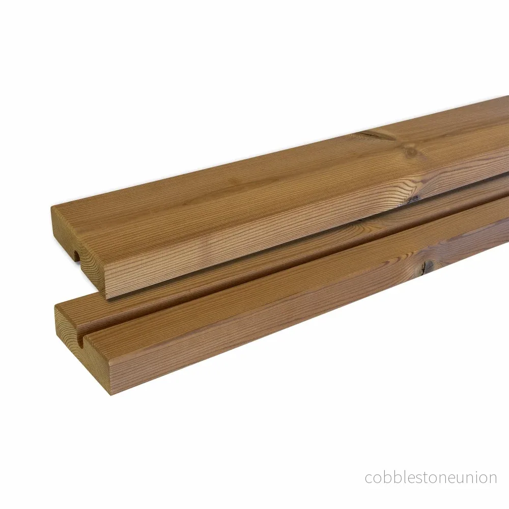 Basic Bord-/Bænkesæt med 2 Ryglæn - 177 cm - ThermoWood® - Bild 2