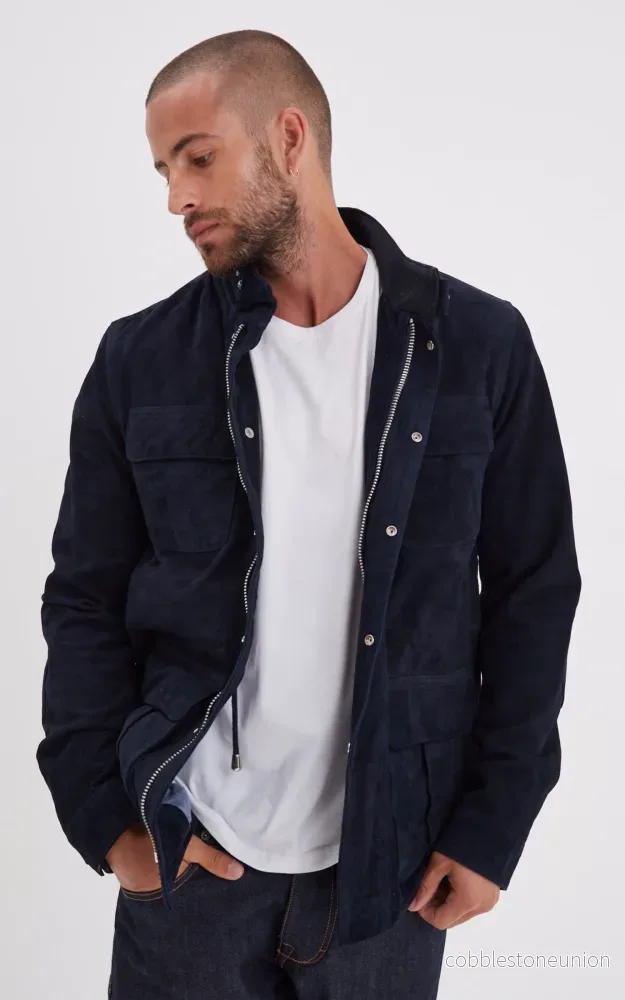 Salem Blue Safari Jacket - Men - Bild 2