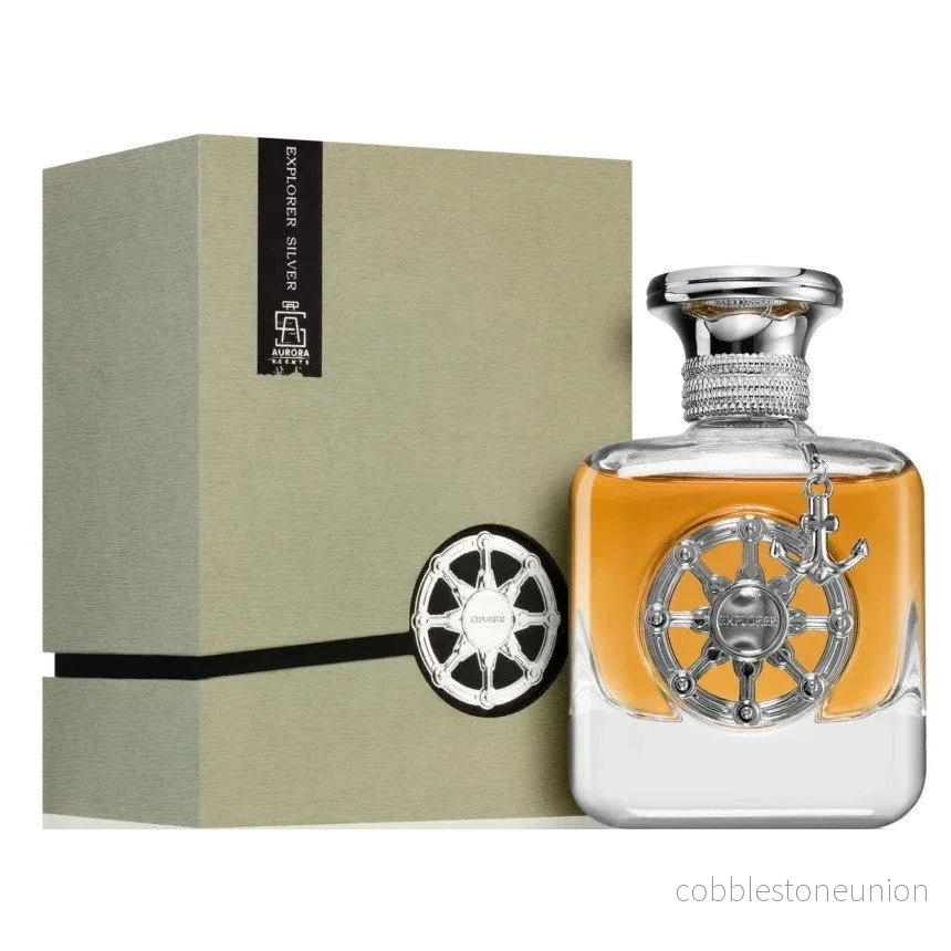 Aurora, Explorer Silver, Eau de parfum, För män, 100 ml - Bild 2
