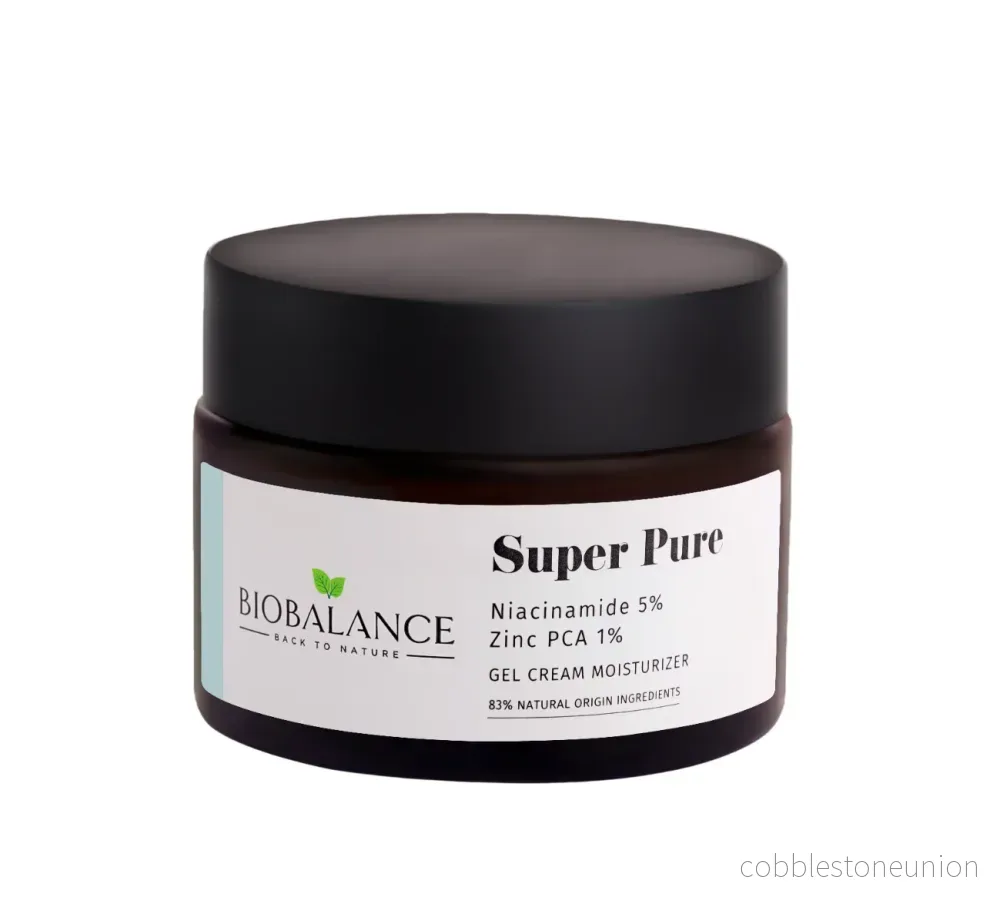 Bio Balance, Super Pure, Fuktgivande, Dagligen, Gelkräm, För ansiktet, 50 ml