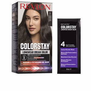 Revlon, Color Stay, Permanent Hair Colour, 03 Darkest Brown, 165 ml