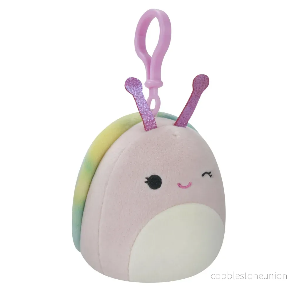 Squishmallows Clip-On Silvina The Winking Snail 9 Cm - Bild 2