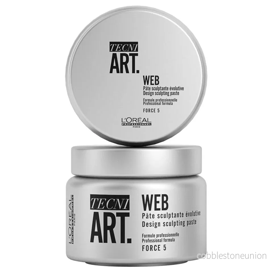 L’Oreal Professionnel, Tecni Art Web Design, Hårstylingspasta, Matt, Stark stadga, För hår, 150 g L’Oreal Professionnel, Tecni Art Web Design, Hårstylingspasta, Matt, Stark stadga, För hår, 150 g