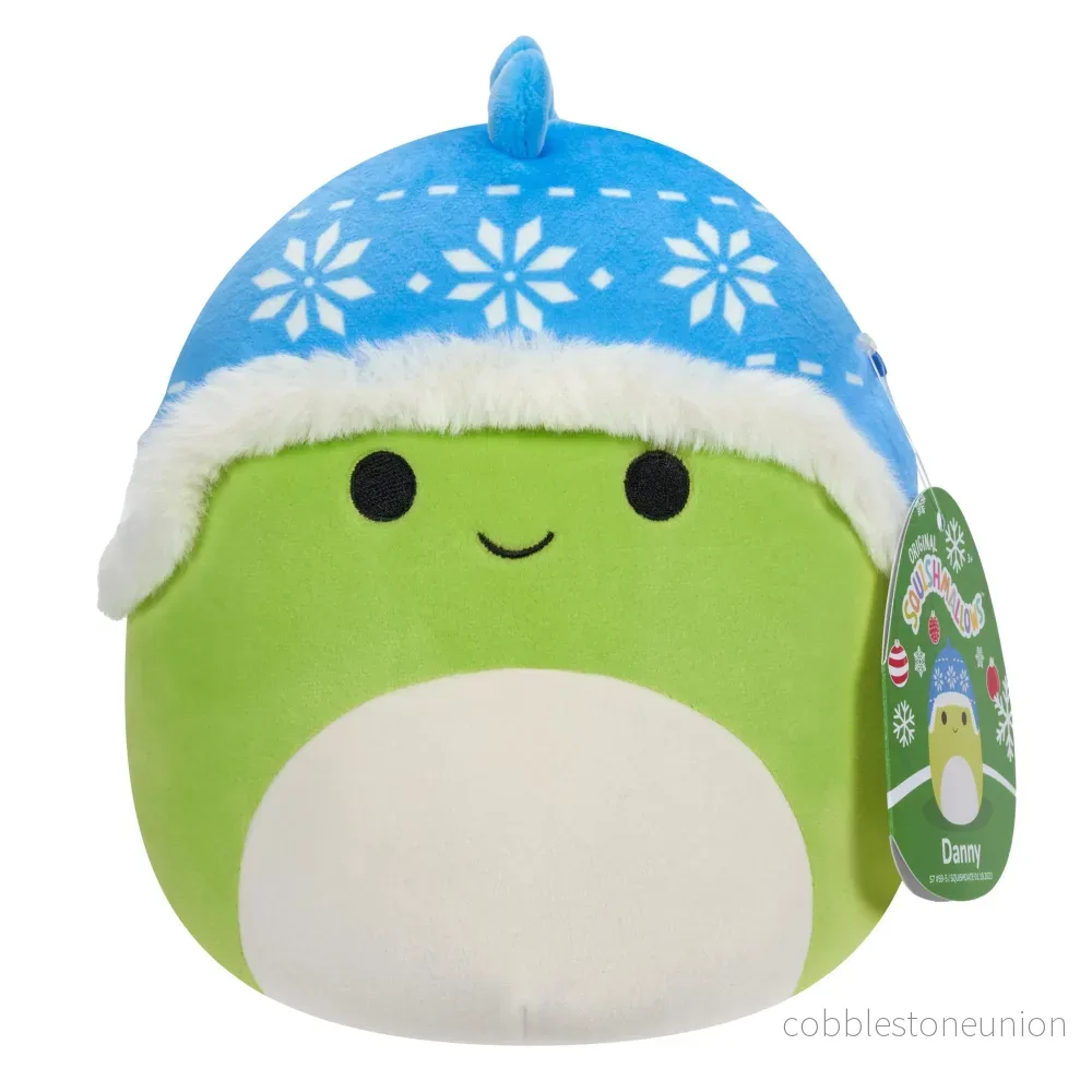 Squishmallows 19 Cm Christmas Danny The Dino