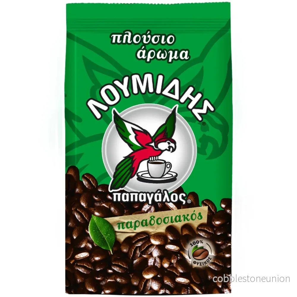 Grekiskt Kaffe ”Papagalos” 194g Loumidis Grekiskt Kaffe ”Papagalos” 194g Loumidis