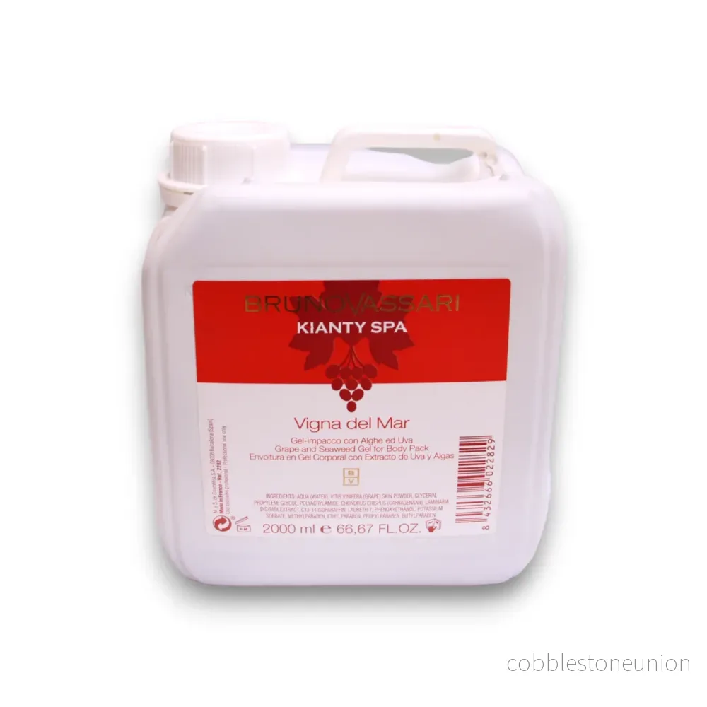 Bruno Vassari, Kianty SPA, Druva, Anticellulit, Kroppsgel, 2000 ml