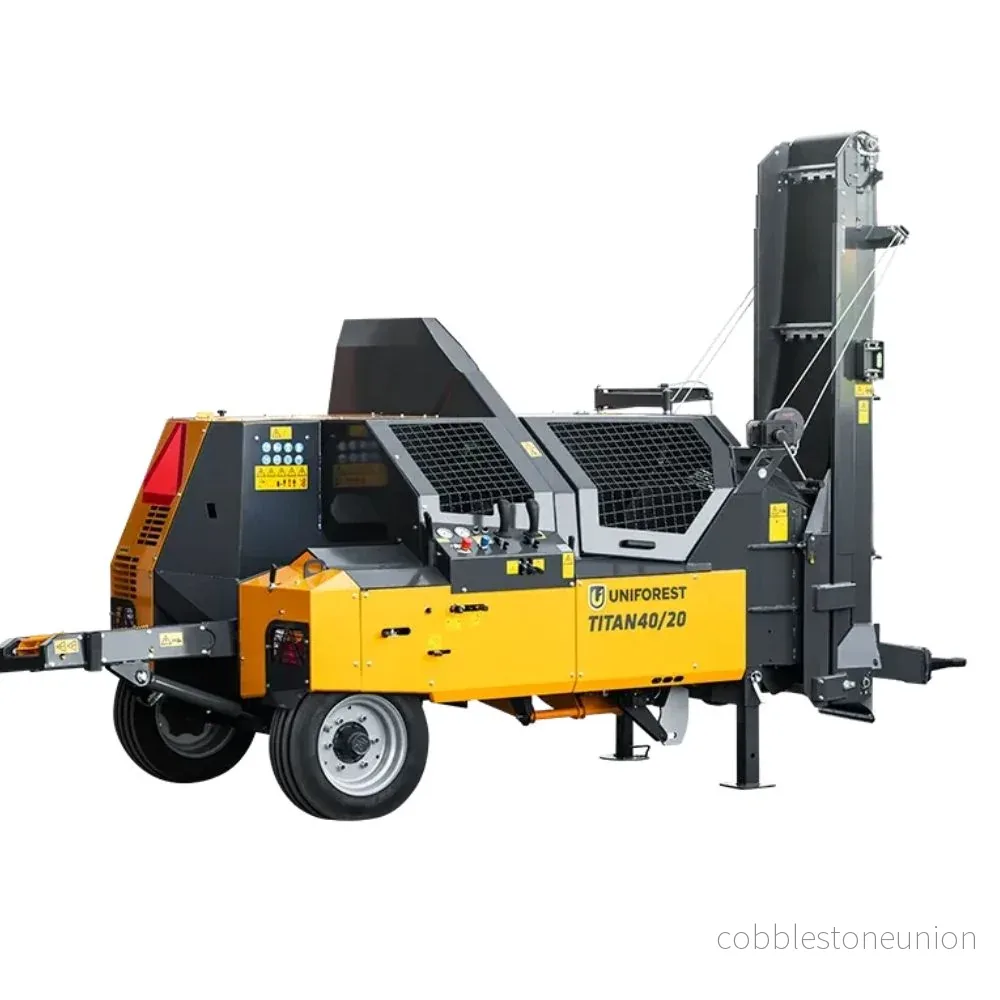 Titan 40/20 Vedprocessor – 20 Ton Klyvkraft med BoomSpeed Titan 40/20 Vedprocessor – 20 Ton Klyvkraft med BoomSpeed
