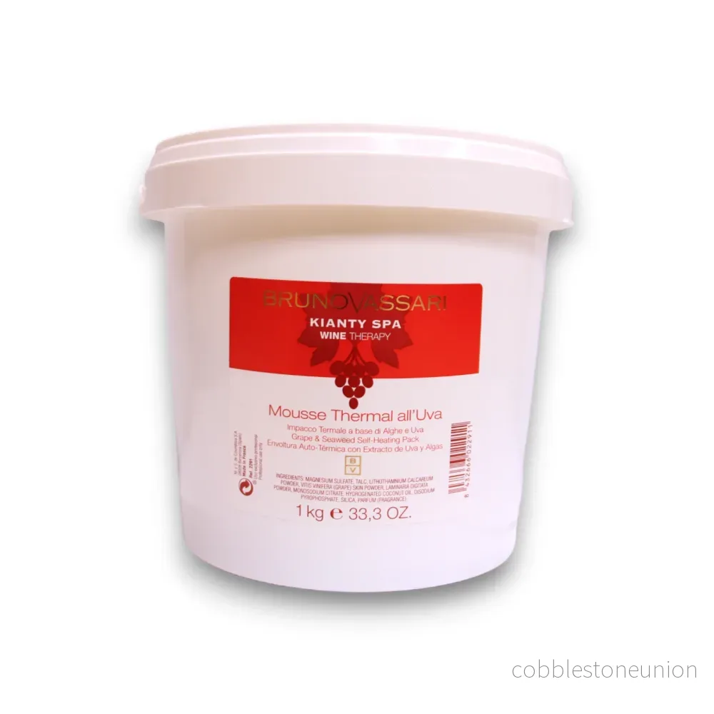Bruno Vassari, Kianty SPA, Druva, Anticellulit, Pudermask, 1000 g