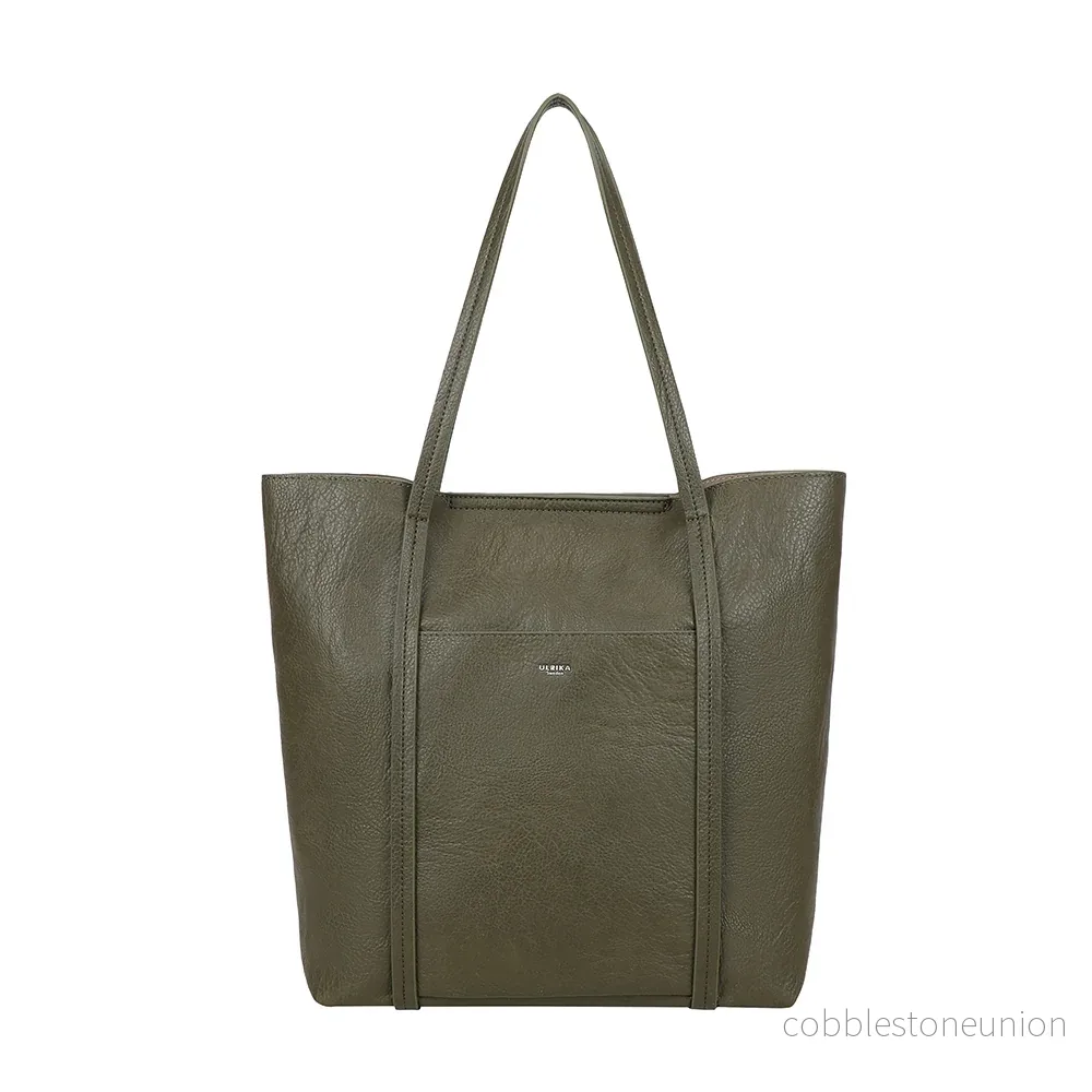 Ulrika Design Shopper Pocket grön