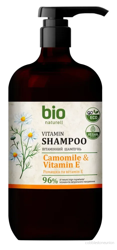 Bio Naturell, Bio Naturell, Kamomill & E-vitamin, Hårshampo, Näringsrikt, 946 ml Bio Naturell, Bio Naturell, Kamomill & E-vitamin, Hårshampo, Näringsrikt, 946 ml