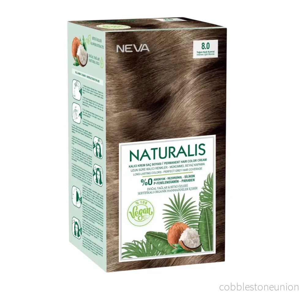 Neva, Naturalis, Permanent hårfärg, 7.0 Intense Blonde, 150 ml