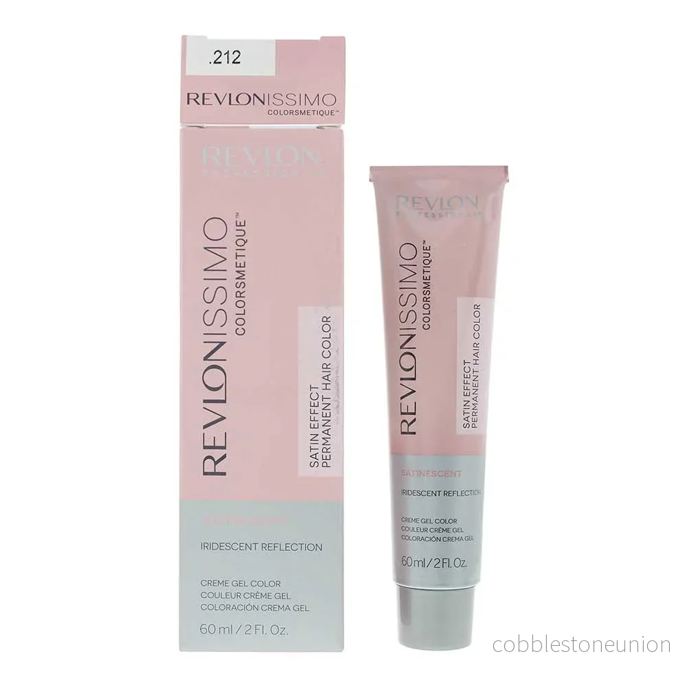 Revlon, Colorsmetique Satinscent, Permanent Hair Color, 212 Deep Pearl, 60 ml
