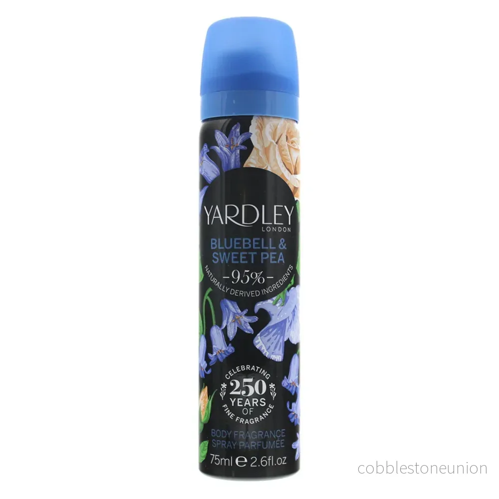 Yardley, Bluebell and Sweetpea, Body mist, För kvinnor, 75 ml Yardley, Bluebell and Sweetpea, Body mist, För kvinnor, 75 ml
