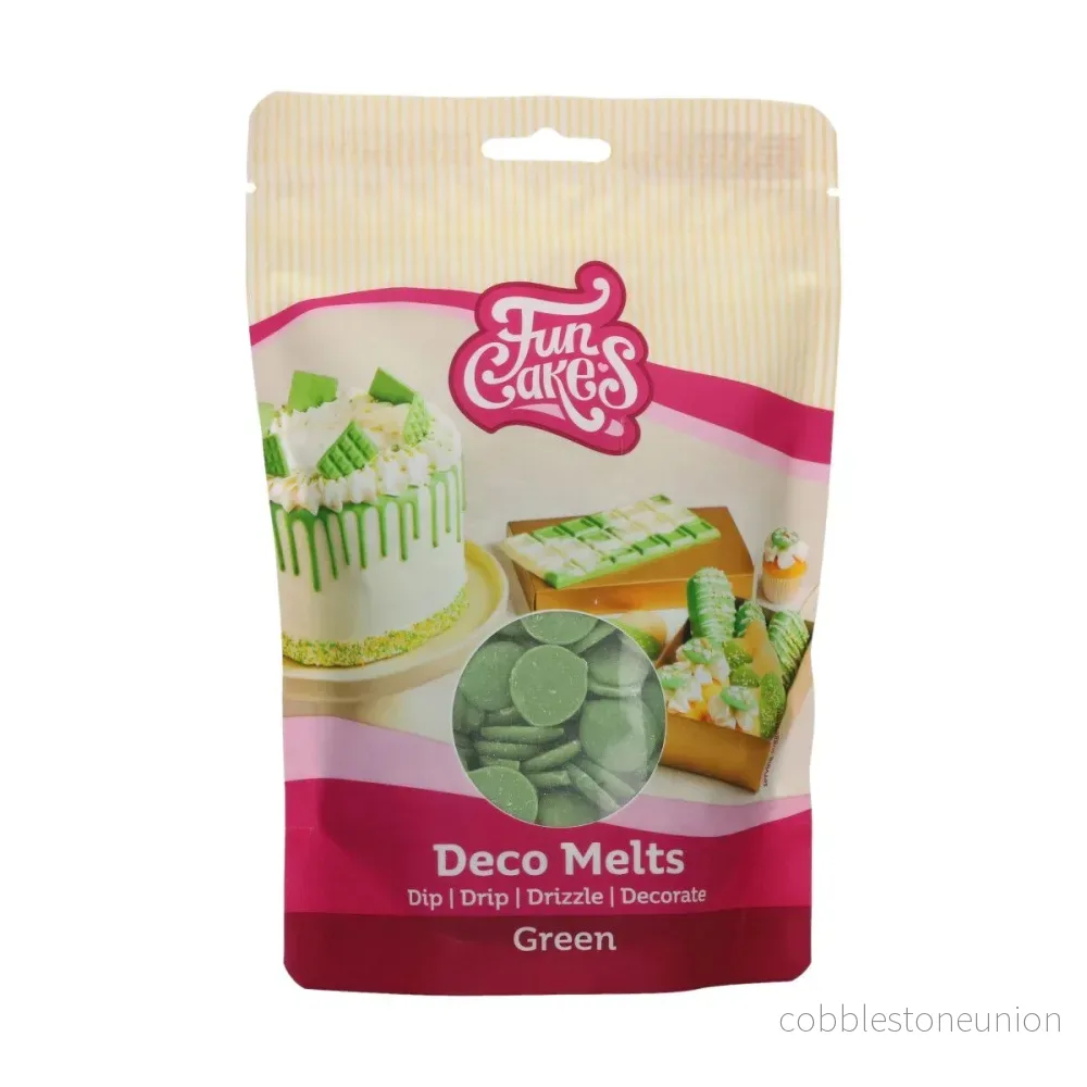 Funcakes Deco Melt 250g - Green