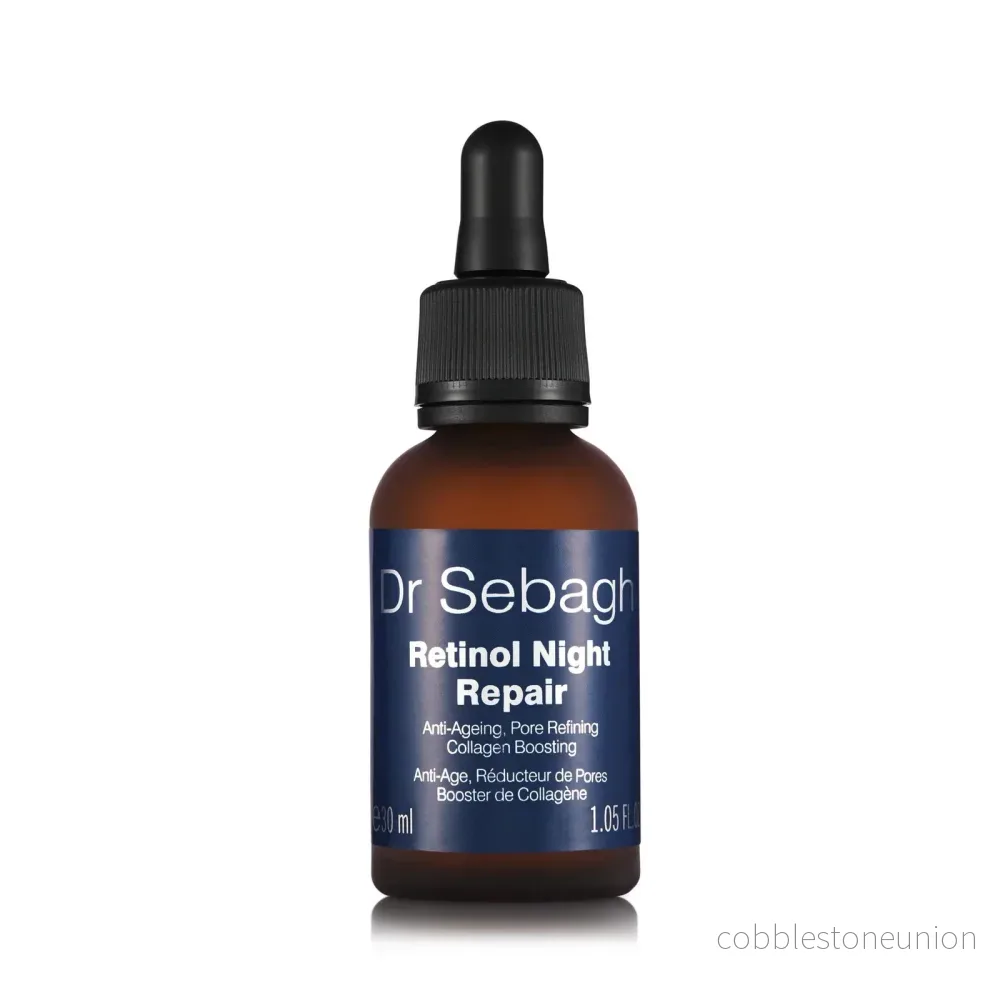 Dr Sebagh, Retinol Night Repair, Hyaluronsyra, Anti-aging, Natt, Serum, För ansiktet, 30 ml