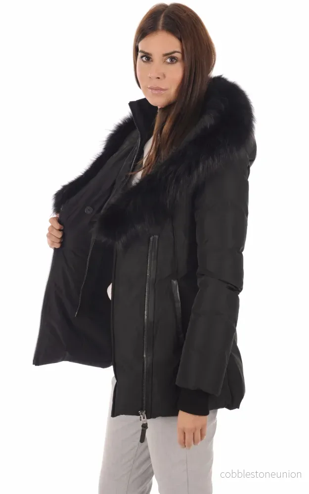 Black ADALI-BX Down Jacket - Women - Bild 3