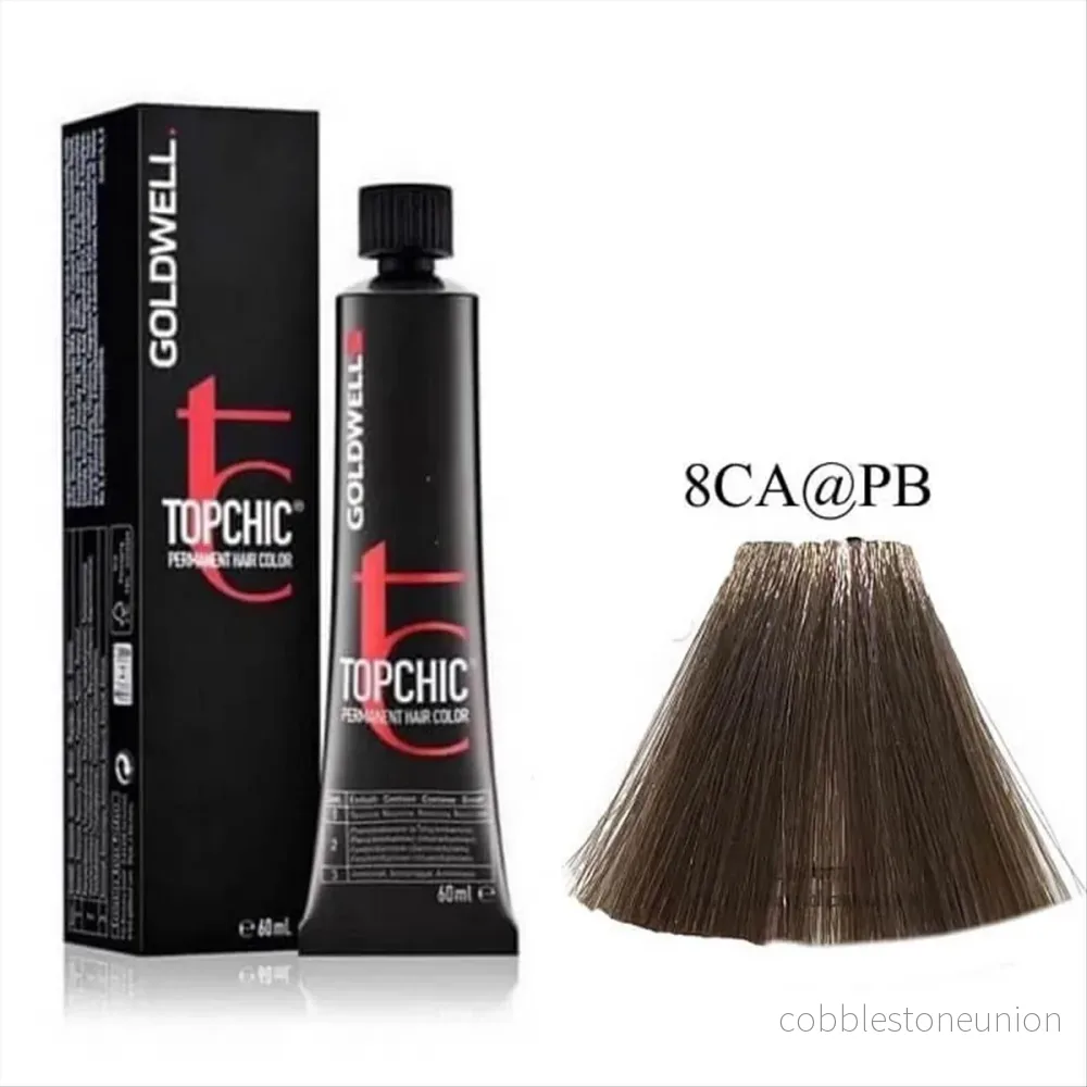 Goldwell, TopChic, Permanent Hair Color, 8CAPB Cool Bronze/Pearl Beige, 60 ml - Bild 2