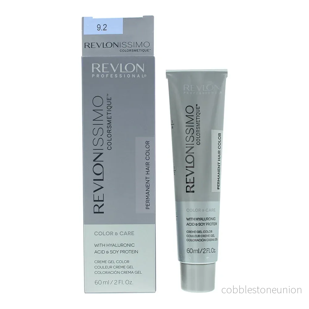 Revlon, Colorsmetique, Permanent hårfärg, 9.2 Mycket ljus iriserande blond, 60 ml