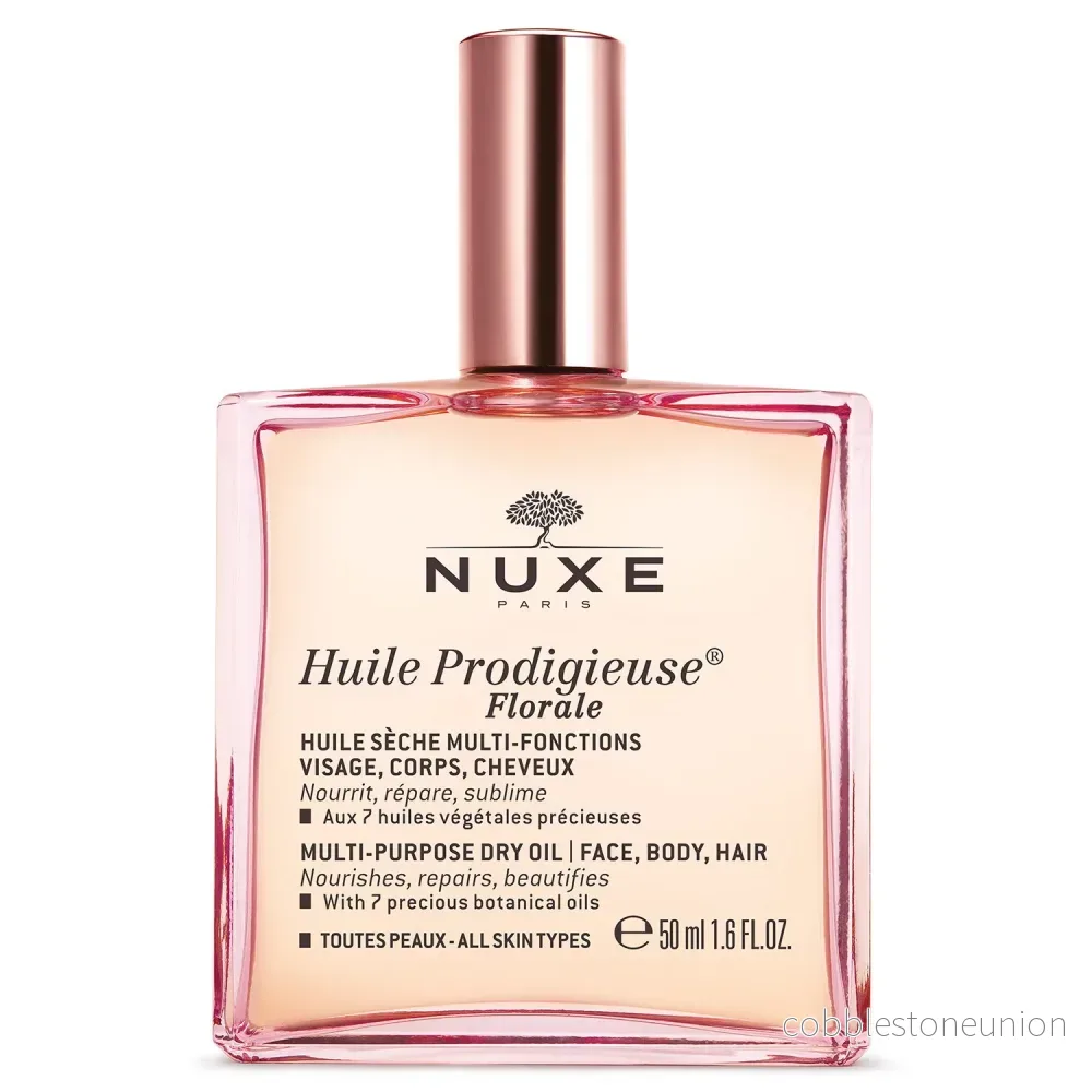 Nuxe, Huile Prodigieuse Multi-Purpose Floral, Torrolja, För ansikte, kropp & hår, 50 ml Nuxe, Huile Prodigieuse Multi-Purpose Floral, Torrolja, För ansikte, kropp & hår, 50 ml